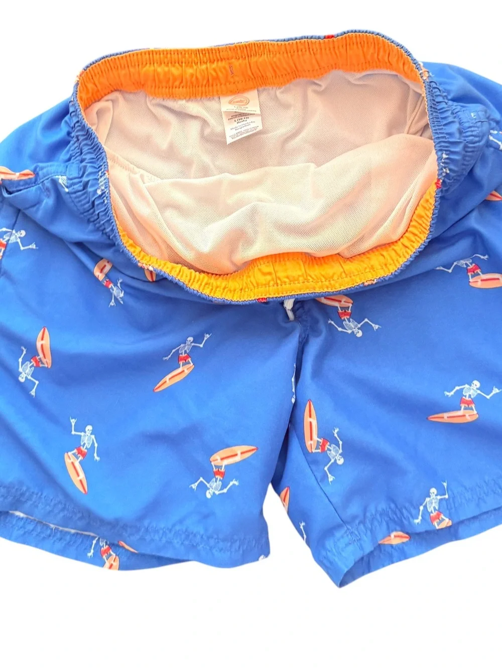 Boys  Starfish and Surfer Swim Trunks Size 12 and 10/12 & free swim shoes